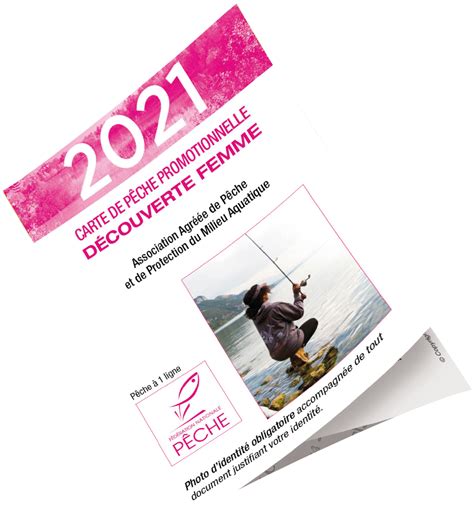 Carte de Pêche "Découverte Femme"