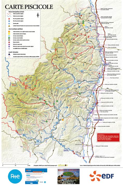 Pêche en Ardèche 2023 : Cartes et Réglementations