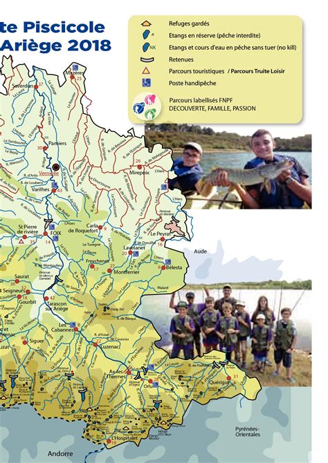 Explorez la Pêche en Ariège: Règlementation, Cartes et Sites