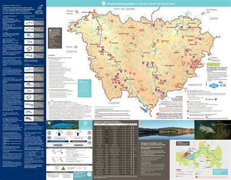 Tarifs et Réglementation de la Pêche en Haute-Loire pour 2023