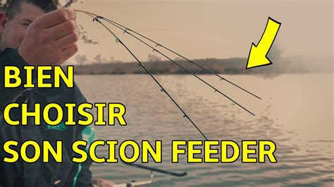 Comment choisir le bon scion pour la pêche au feeder?