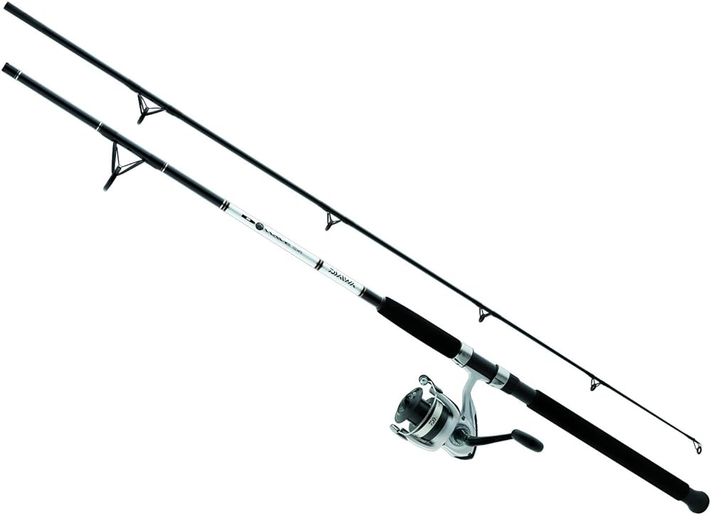 Exploration du Daiwa D-Wave Salée Spinning Combo (2 pièces): Un compagnon de pêche abordable et efficace